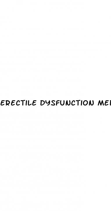 erectile dysfunction medical