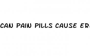 can pain pills cause erectile dysfunction