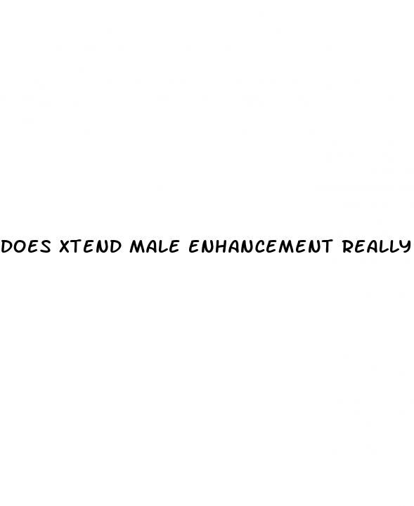 does xtend male enhancement really work