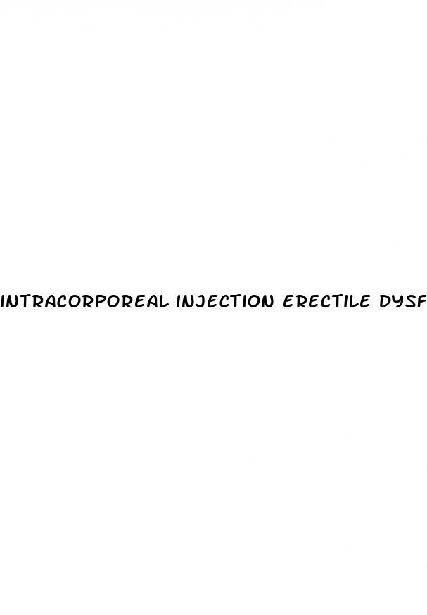 intracorporeal injection erectile dysfunction