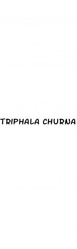 triphala churna erectile dysfunction