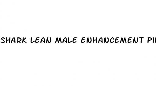 shark lean male enhancement pills