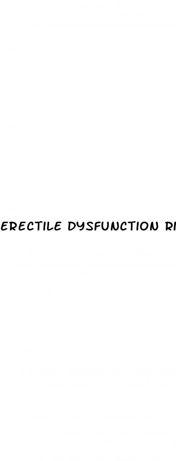 erectile dysfunction ring side effects