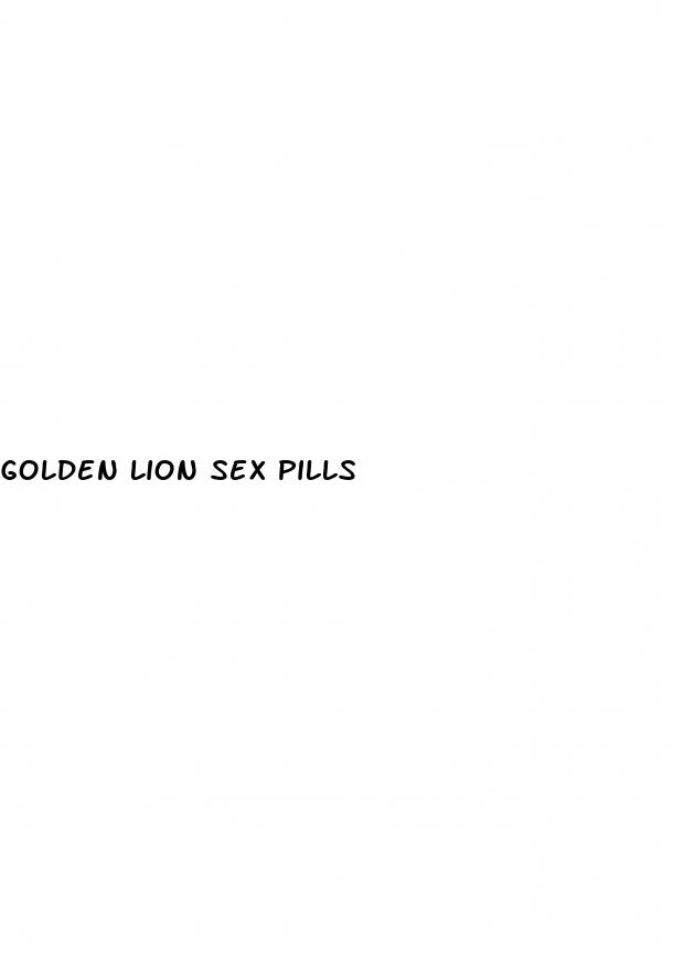 golden lion sex pills