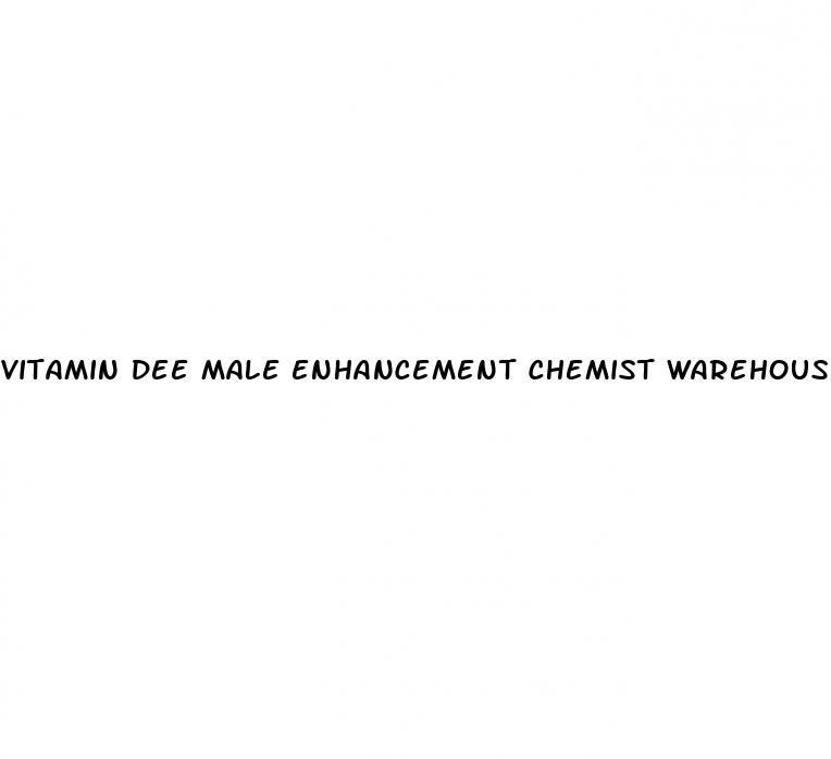 vitamin dee male enhancement chemist warehouse