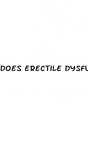 does erectile dysfunction mean low sperm count