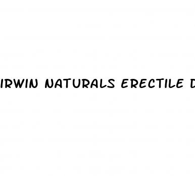 irwin naturals erectile dysfunction