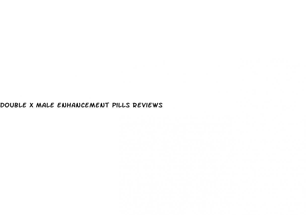 double x male enhancement pills reviews