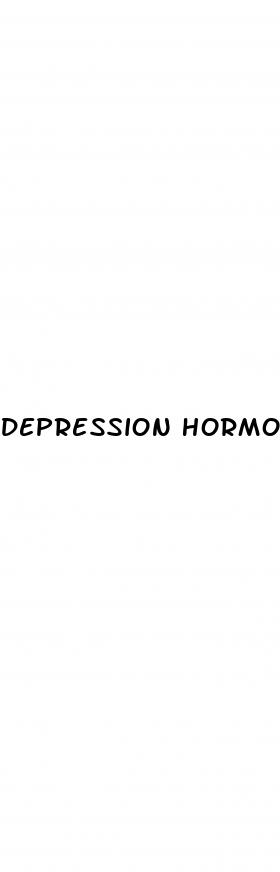 depression hormonal status and erectile dysfunction