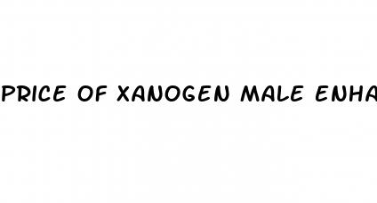 price of xanogen male enhancement