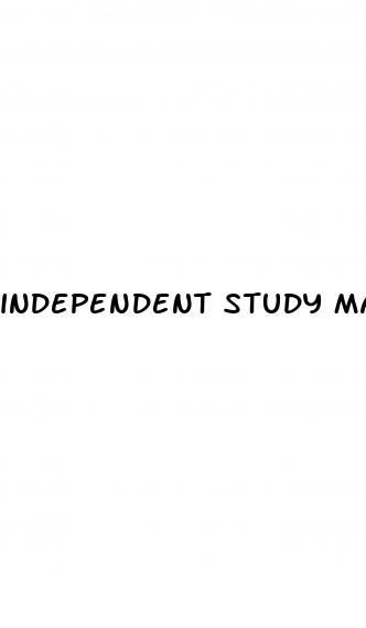 independent study male enhancement