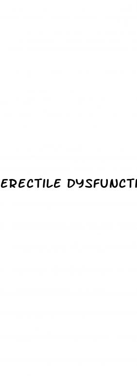 erectile dysfunction can be an early indicator of