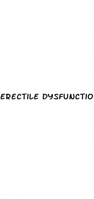 erectile dysfunction action