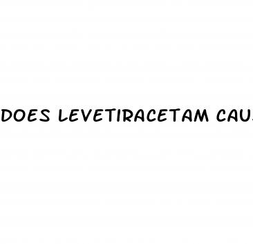 does levetiracetam cause erectile dysfunction