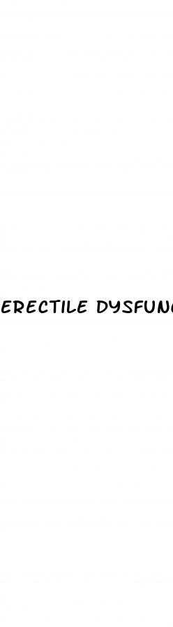 erectile dysfunction and premature ejaculation at the same time