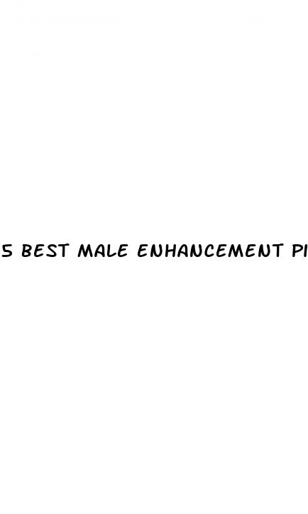 5 best male enhancement pills