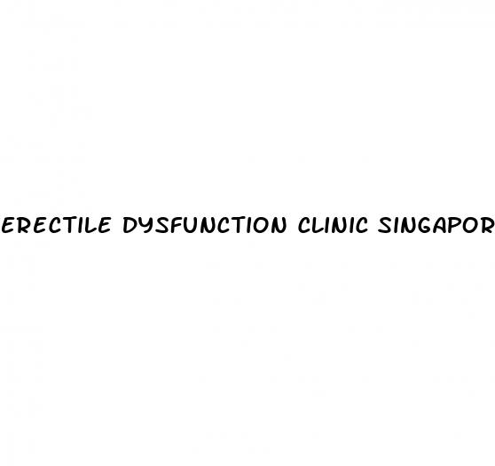 erectile dysfunction clinic singapore