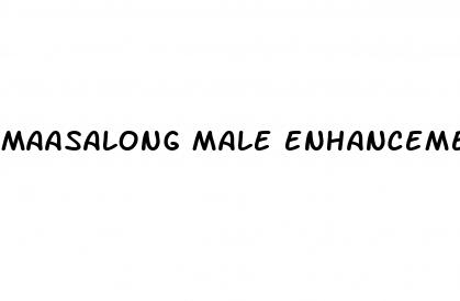 maasalong male enhancement supplement