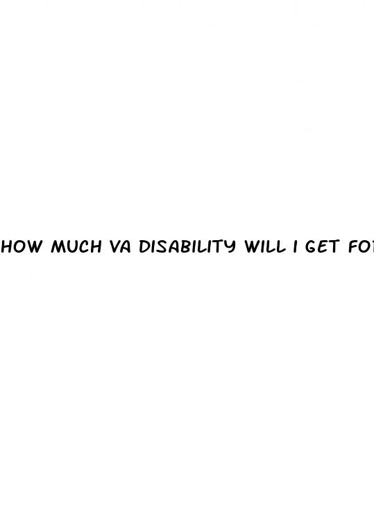 how much va disability will i get for erectile dysfunction