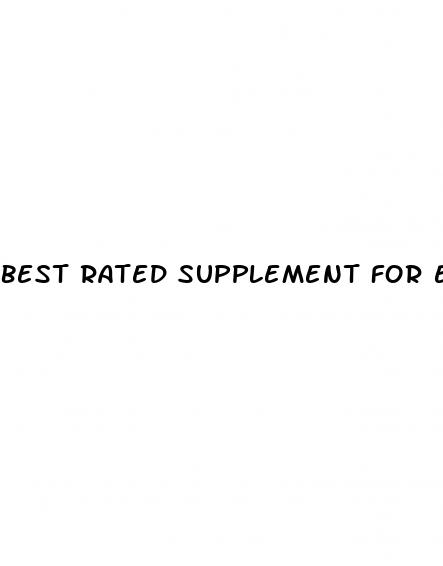 best rated supplement for erectile dysfunction