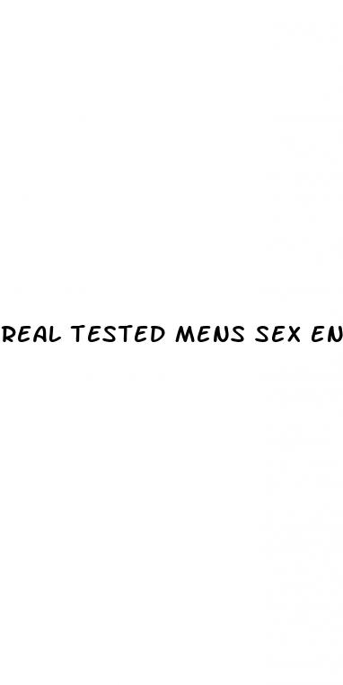 real tested mens sex enhancement pills