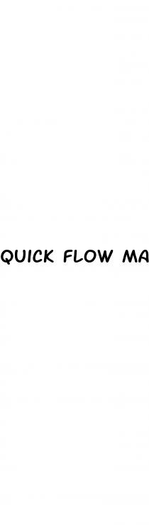 quick flow male enhancement results