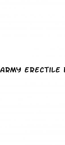 army erectile dysfunction reddit