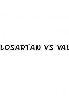 losartan vs valsartan erectile dysfunction