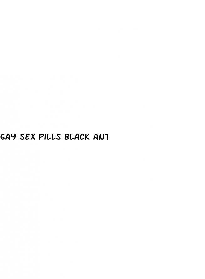 gay sex pills black ant