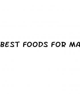 best foods for male enhancement