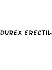 durex erectile dysfunction