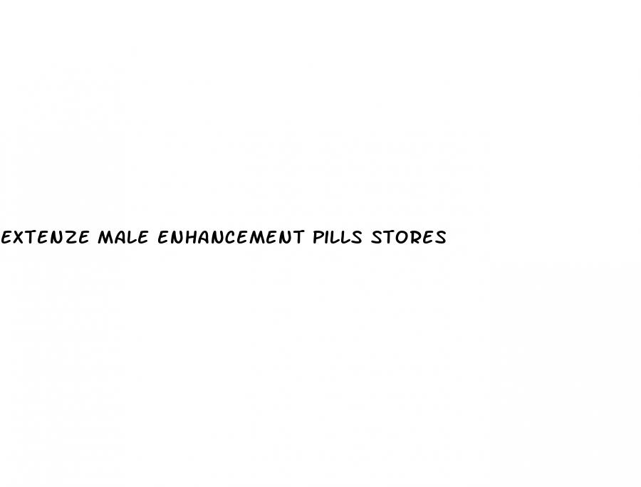 extenze male enhancement pills stores