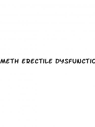 meth erectile dysfunction permanent