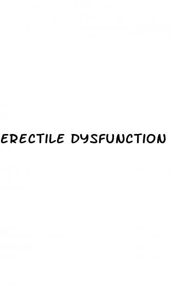 erectile dysfunction blood test