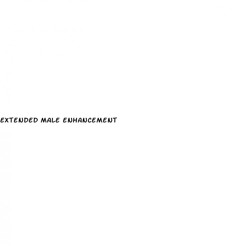 extended male enhancement