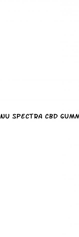 nu spectra cbd gummies for ed