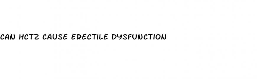 can hctz cause erectile dysfunction