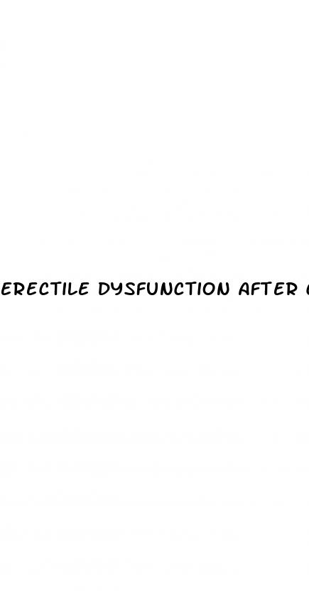 erectile dysfunction after cabg