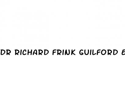 dr richard frink guilford erectile dysfunction