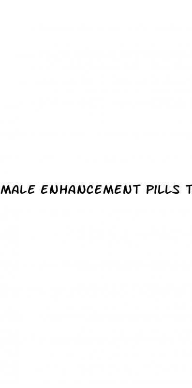 male enhancement pills that work horny goat weed