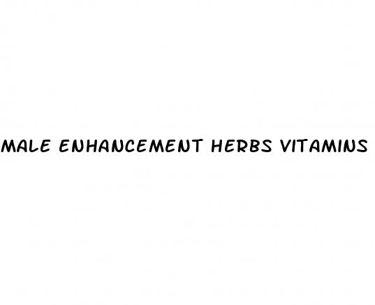 male enhancement herbs vitamins