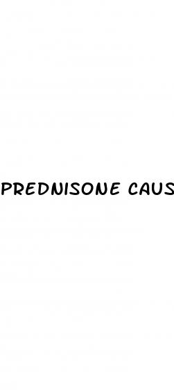 prednisone cause erectile dysfunction