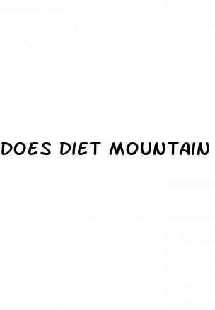 does diet mountain dew cause erectile dysfunction