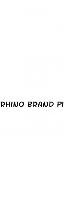 rhino brand pills