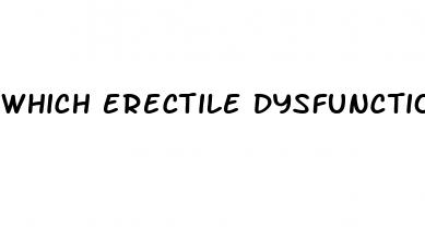 which erectile dysfunction drug has the least side effects