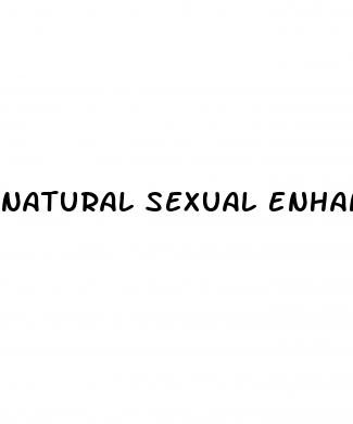 natural sexual enhancement for males