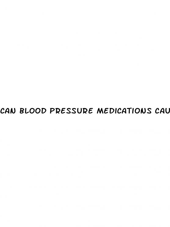 can blood pressure medications cause erectile dysfunction