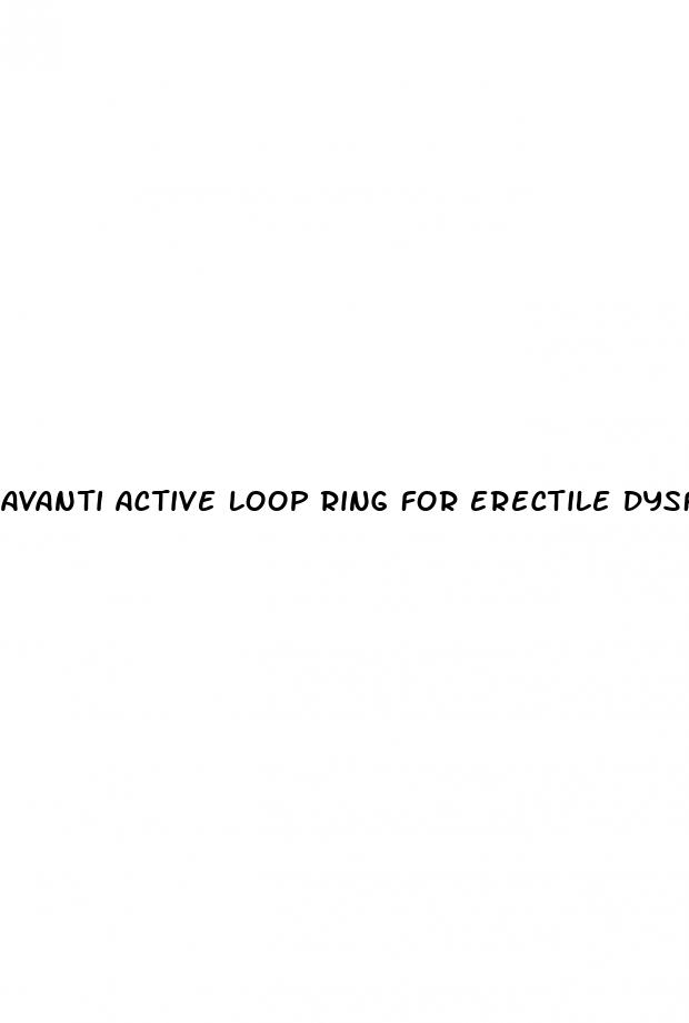 avanti active loop ring for erectile dysfunction