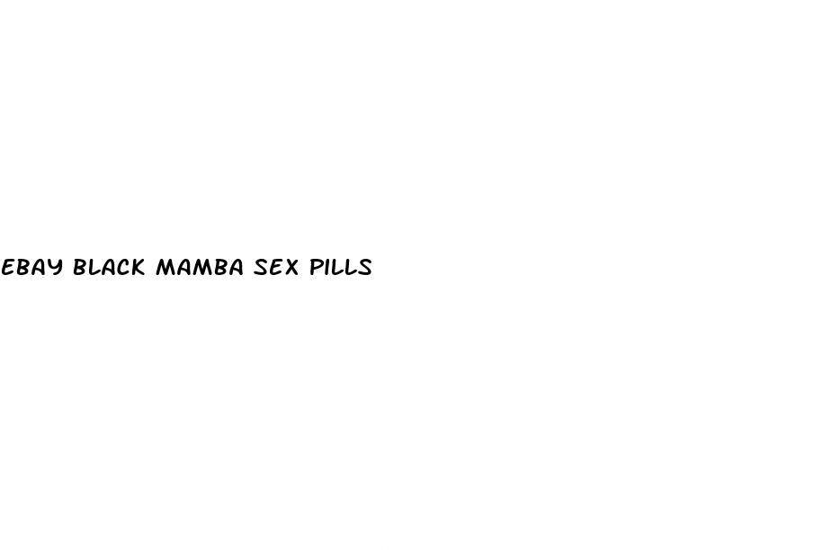 ebay black mamba sex pills