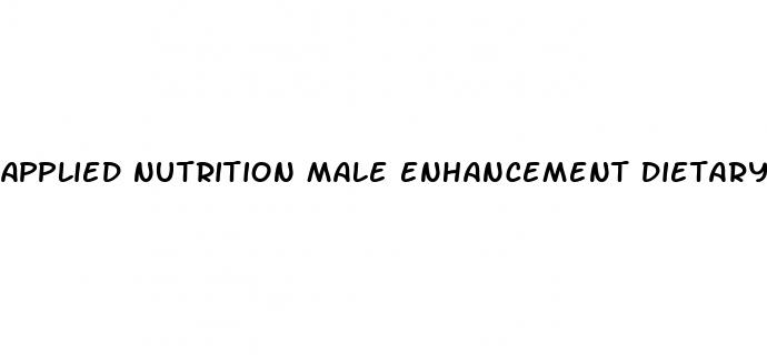 applied nutrition male enhancement dietary supplement liquid soft gels